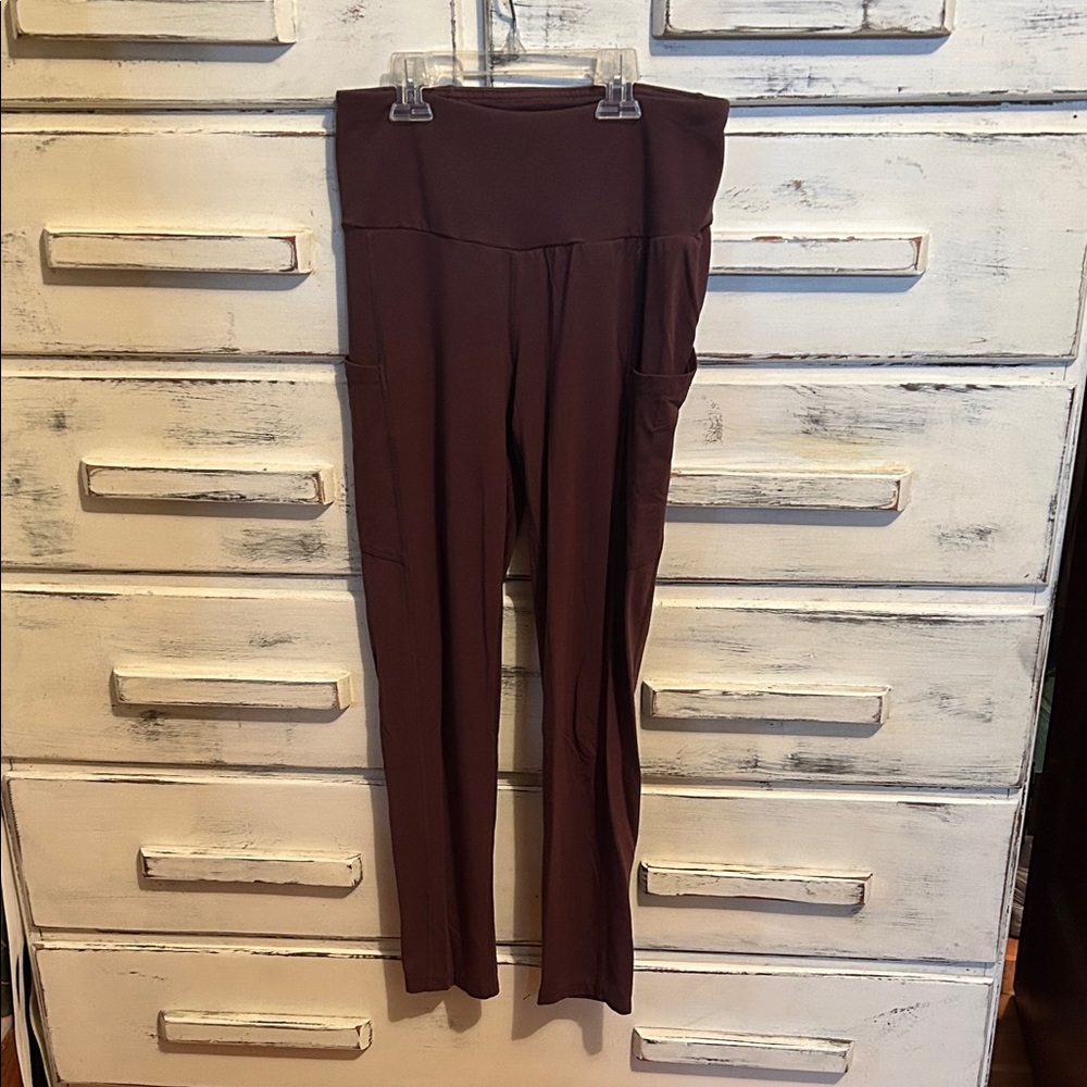 Free Fly Bamboo full length leggings with pockets Women’s S small